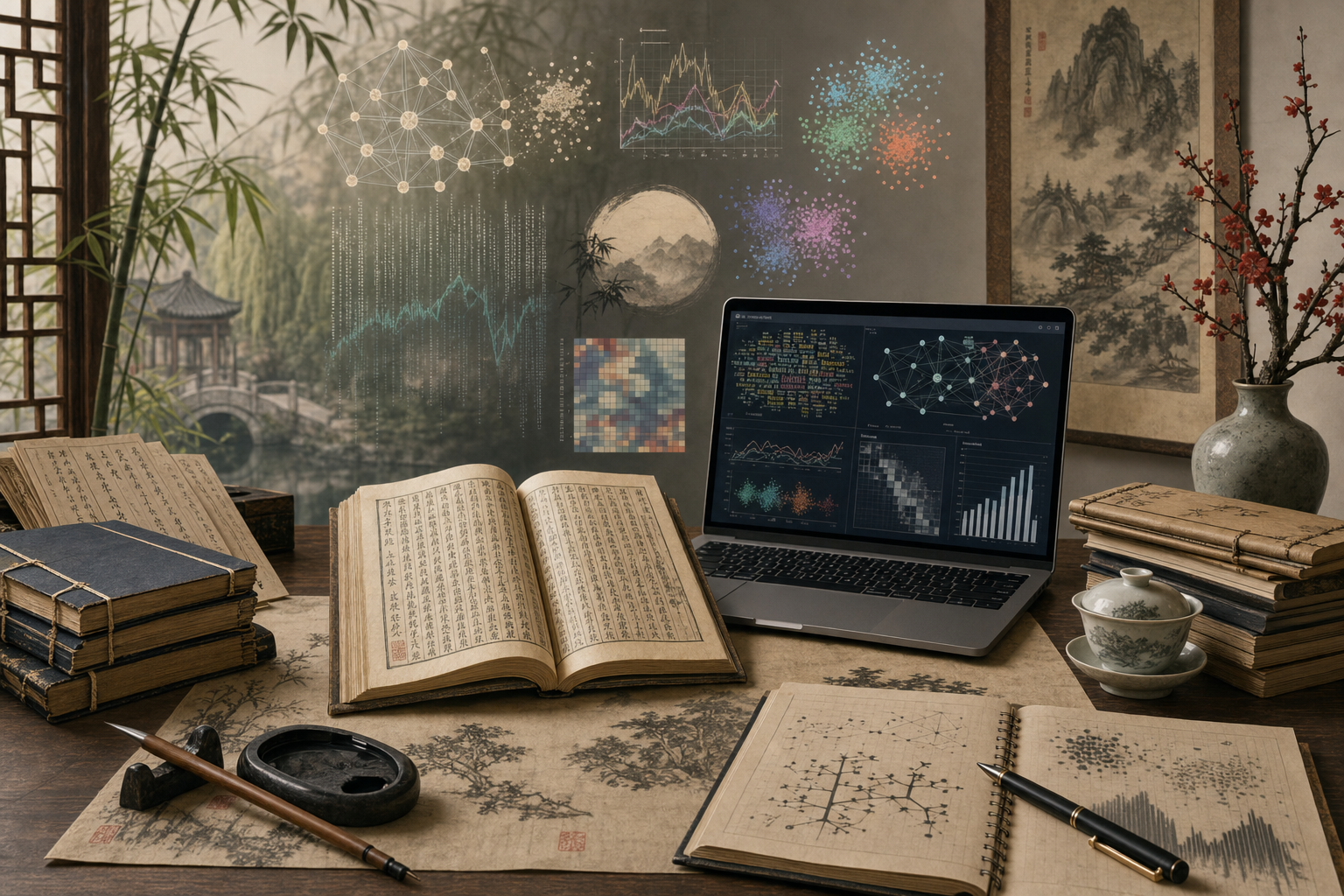 Illustration for Text Mining for Chinese Humanities