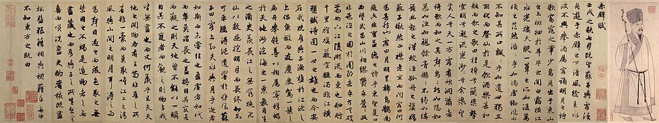 Portrait of Su Shi